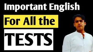 Important English Part for all the tests || Prof Rasheed Mirani Senior Educationist