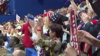 Donald Trump accepts Presidential Nomination at RNC