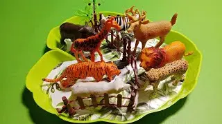 Mini Animals Toys | Toy Unboxing | Tapping ASMR