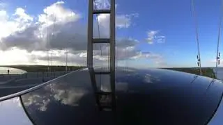 Drive Across the Humber Bridge and Walk Around South Ferriby - 4k 360 VR Quest, HTC Vive