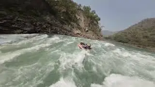 Rishikesh Rafting Adventure in Stunning 4k drone footage | DJI AVATA