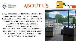 Need New Equipment Fast? Are Industrial Machinery Loans in Chennai the Right Choice?