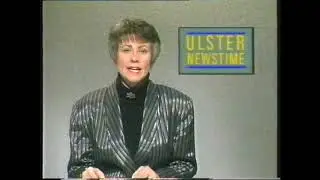 UTV News Bulletin & Weather, 28th Dec 1990