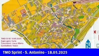 TMO Sprint - S. Antonino - 18.05.2025 - Urban Orienteering
