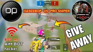 RP GIVEAWAY ANNOUNCEMENT | HASEEB OP vs PRO SNIPER | PUBG OP MOMENTS 2020 | PUBG Mobile 1v1 TDM 2020
