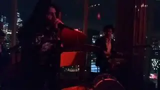 John Lander, Rosie Yadid playing Vogue Fashion Party at the Standard Hotel