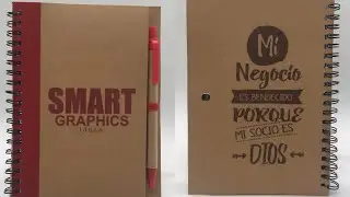 Libreta personalizada con Sublimación
