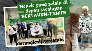 NENEK YANG MEMILIH SETIAP HARI DIDEPAN SUPERMARKET BERTAHUN-TAHUN DARIPADA DIRUMAH,SEHAT TERUS NEK