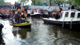 Sander Janson te water op Qday 2010
