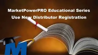 Use New Distributor Registration