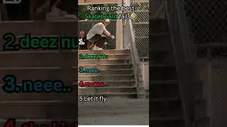 Top 10 Worst Skateboard Fails 😱 | Epic Skate Fails Compilation #shorts #skateboarding #fail