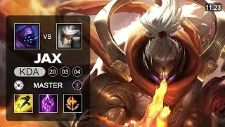 Jax Top vs Camille - KR Master - PreSeason 12 Patch 11.23