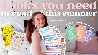 ROMANCE BOOKS to read this SUMMER 💛✨ summer reading recommendations + what&rsquo;s on my summer tbr!