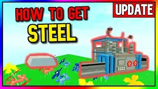 [How to Get STEEL] Roblox Islands Factory UPDATE 🏭(Roblox Skyblox)