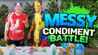 Messy Condiment Battle | West Ridge Kids