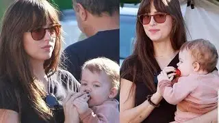 Dakota Johnson with Little Baby Looks Amazing Together 2020