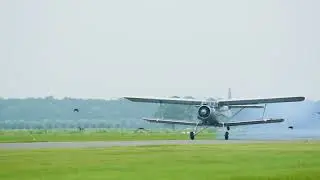 Antonov An-2 takeoff Teuge (EHTE)