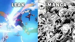 Leak VS Manga - My Hero Academia Final Season Episode 11 (RE UPLOAD)