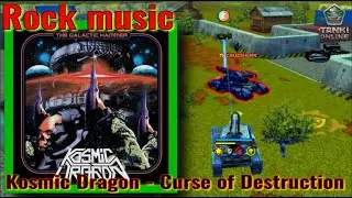 Kosmic Dragon - Curse of Destruction. Tanki Online (Rock music, Gaming Music).