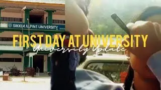 First Day at Sikkim Alpine University, Namchi | Children's day Celebration| Face Painting