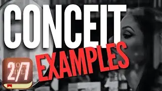 Examples of CONCEIT in the BIBLE!?!