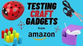 Amazon MUST HAVE Crafting tools?? Testing Craft Gadgets GOOD & BAD