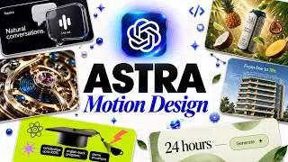GPT 6 Astra Is INSANE for Motion Design