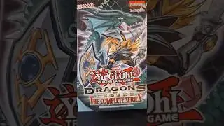 Opening Dragons of Legend: The Complete Series Box - YuGiOh! #asmr #short #unboxing  #tcg #yugioh