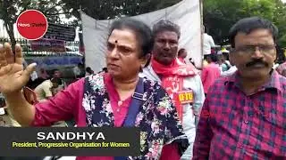 POW Sandhya Speaks On Workers Issue | NewsMeter