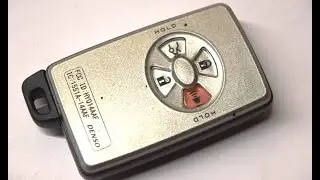 2005-2007 Toyota Avalon Key Fob Battery Replacement - EASY DIY