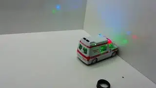 IŞIKLI VE SESLİ HAREKET EDEN PİLLİ AMBULANS