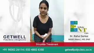 Patient Review - Sinusitis Treatment By Dr. Rahul Sarkar ( Best ENT Specialist in Kolkata )