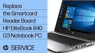 Replace the Smartcard Reader Board | HP EliteBook 840 G3 Notebook PC | HP