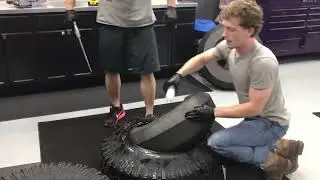 Tire Spine 32x10x15 Insert Install Video