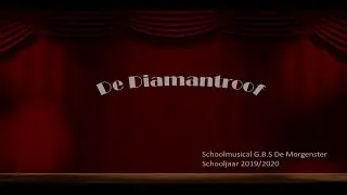 Afscheidsmusical De Diamantroof GBS De Morgenster 2020,  Professionele opname met licht en geluid!!