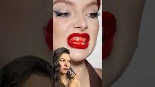 TEST of a strange lipstick🫦subscribe for next part #testing #like #lipstick