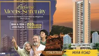 1BHK FLAT SPACIOUS MUMBAI MIRAROAD/ new project/ with all amenities / HILL GALAXY PHASE 2/ RAJASINGH