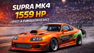Toyota Supra &mdash; 1559HP Fast & Furious Drag Edition 🔥🏁 #viral #forzahorizon5 #fastandfurious #supra 