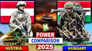 Сравнение военной мощи Австрии и Венгрии к 2025 году | Военная мощь Венгрии и Австрии к 2025 году