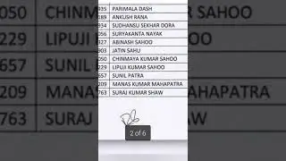 optcl merit list published||#optcl #shorts