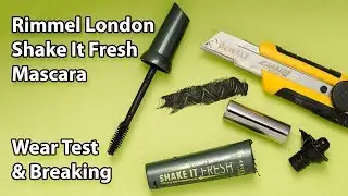 Rimmel London Shake It Fresh Mascara Review, Demo, 12hr Wear Test & BREAKUP | CORRIE V