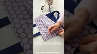 Quick Sewing Tips No.68 | DIY Mini Tote Bag👜✨