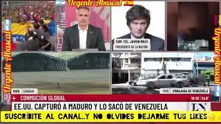 🇦🇷🗽EL PRESIDENTE ARGENTINO JAVIER MILEI - DESTROZA A MADURO tras su Detenci&oacute;n de Nicol&aacute;s Maduro🇻🇪🗽