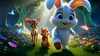 Animal Friends Song | हिंदी Kids Rhymes | Fun & Learning