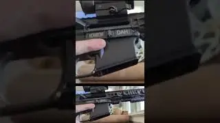 added a new AR-15 dust cover 