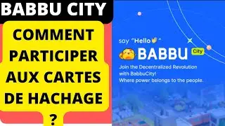 BABBU CITY-COMMENT PARTICIPER AUX CARTES DE HACHAGE ?