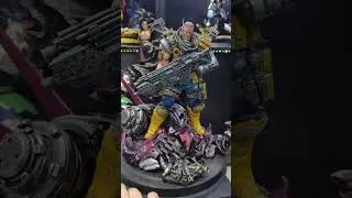 I'm back in...Kotobukiya Cable 1/6 Fine Art Statue Signature Series #kotobukiya #xmen #cable #statue