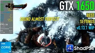 GTX 1650 - God of War 3 Remastered - ShadPS4 v0.13.1 WIP (Sound Almost Perfect!)