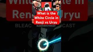 What&rsquo;s the White Circle during Renji vs Uryu? #bleachanime #bleach #anime