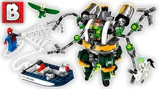 Lego Marvel Spider-Man Doc Ock's Tentacle Trap Set 76059 | Unbox Build Time Lapse Review